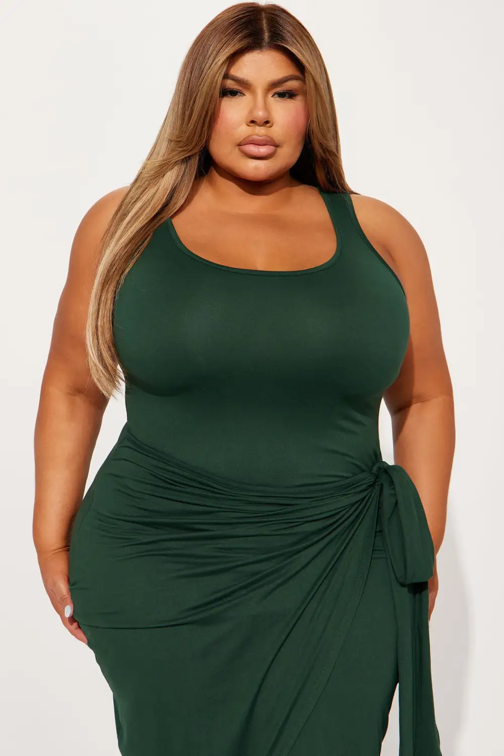 Hunter Midi Dress - Hunter