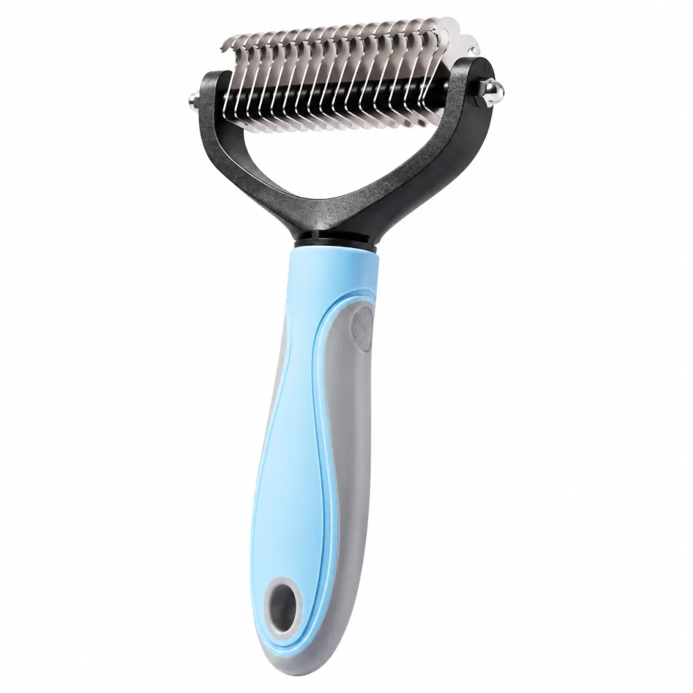 Knotting and knotting pet specific grooming tool