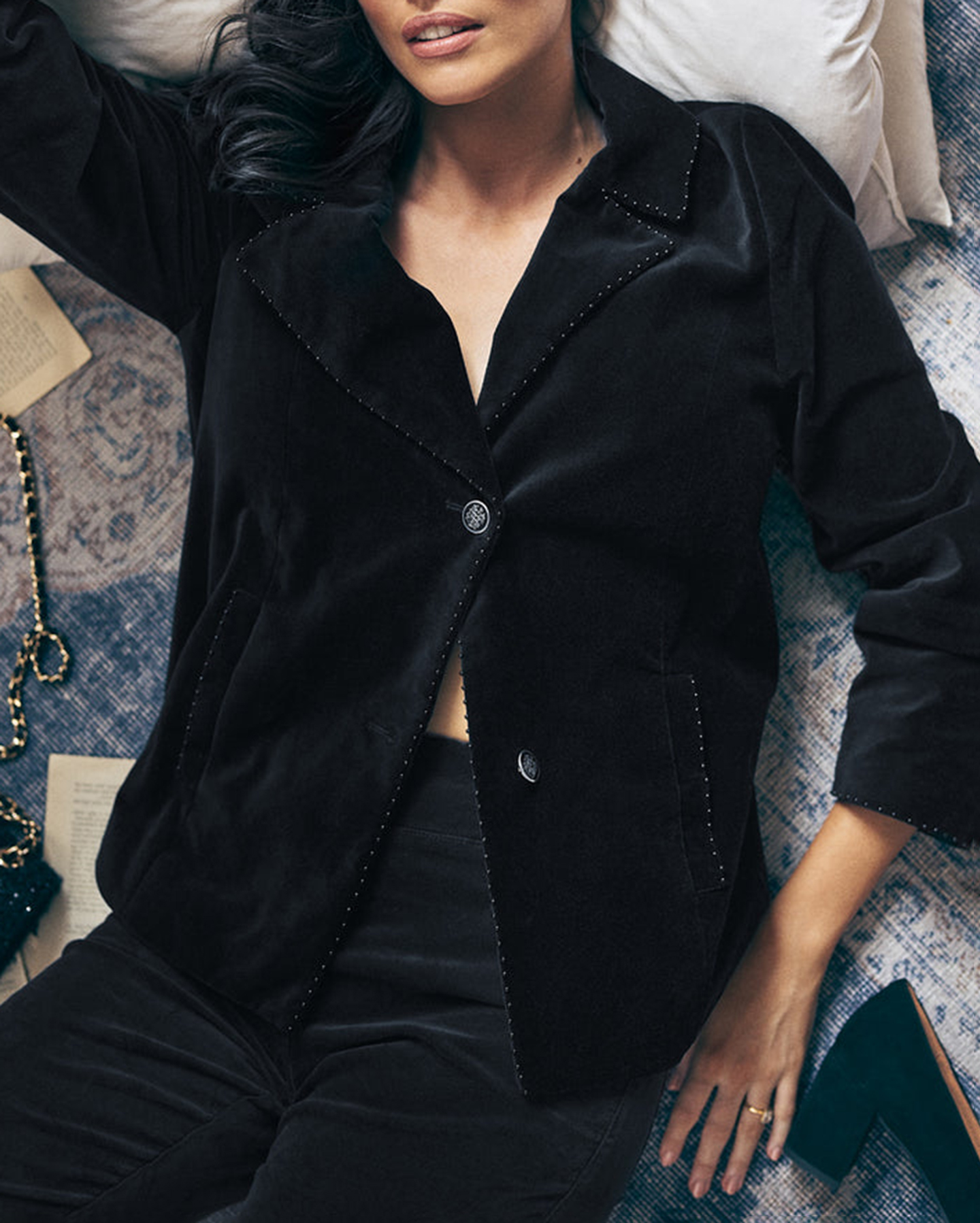 Cotton Velour Jacket