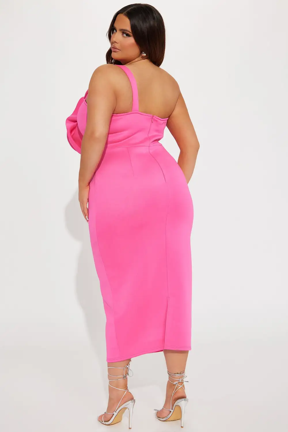 Lily Floral Maxi Dress - Pink