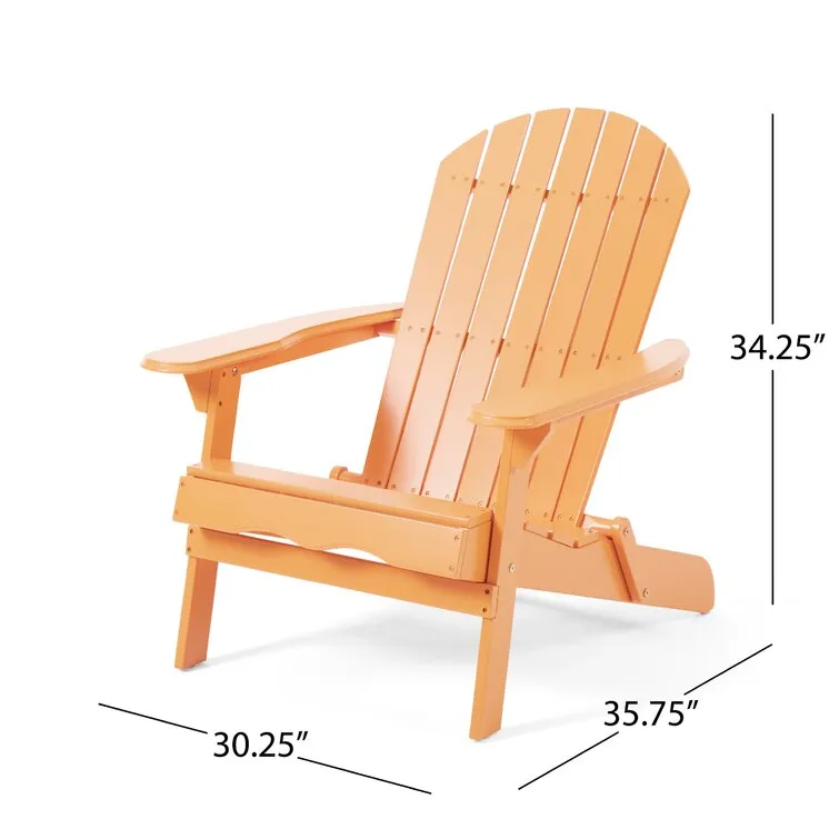 Woking Acacia Outdoor Adirondack Chair Set