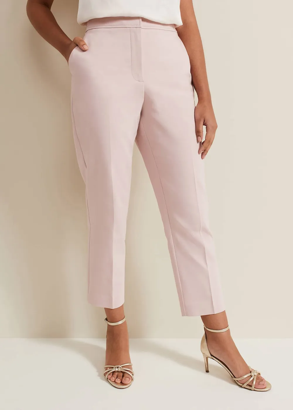 Slim Fit Women's Suit Pants