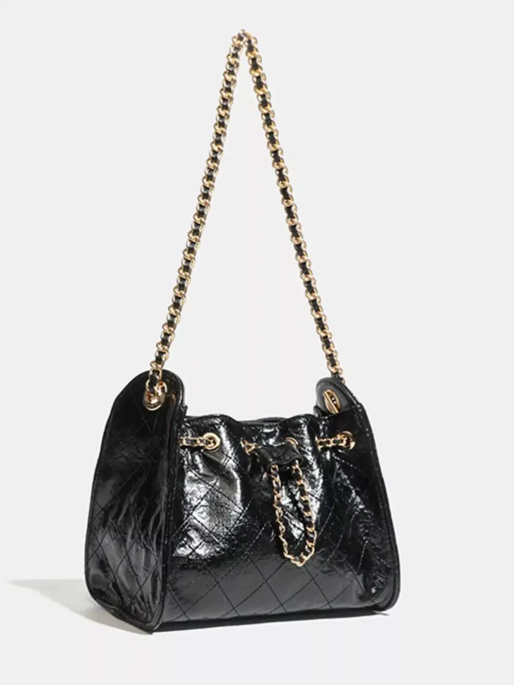 Quilted Chain Crossbody Bag