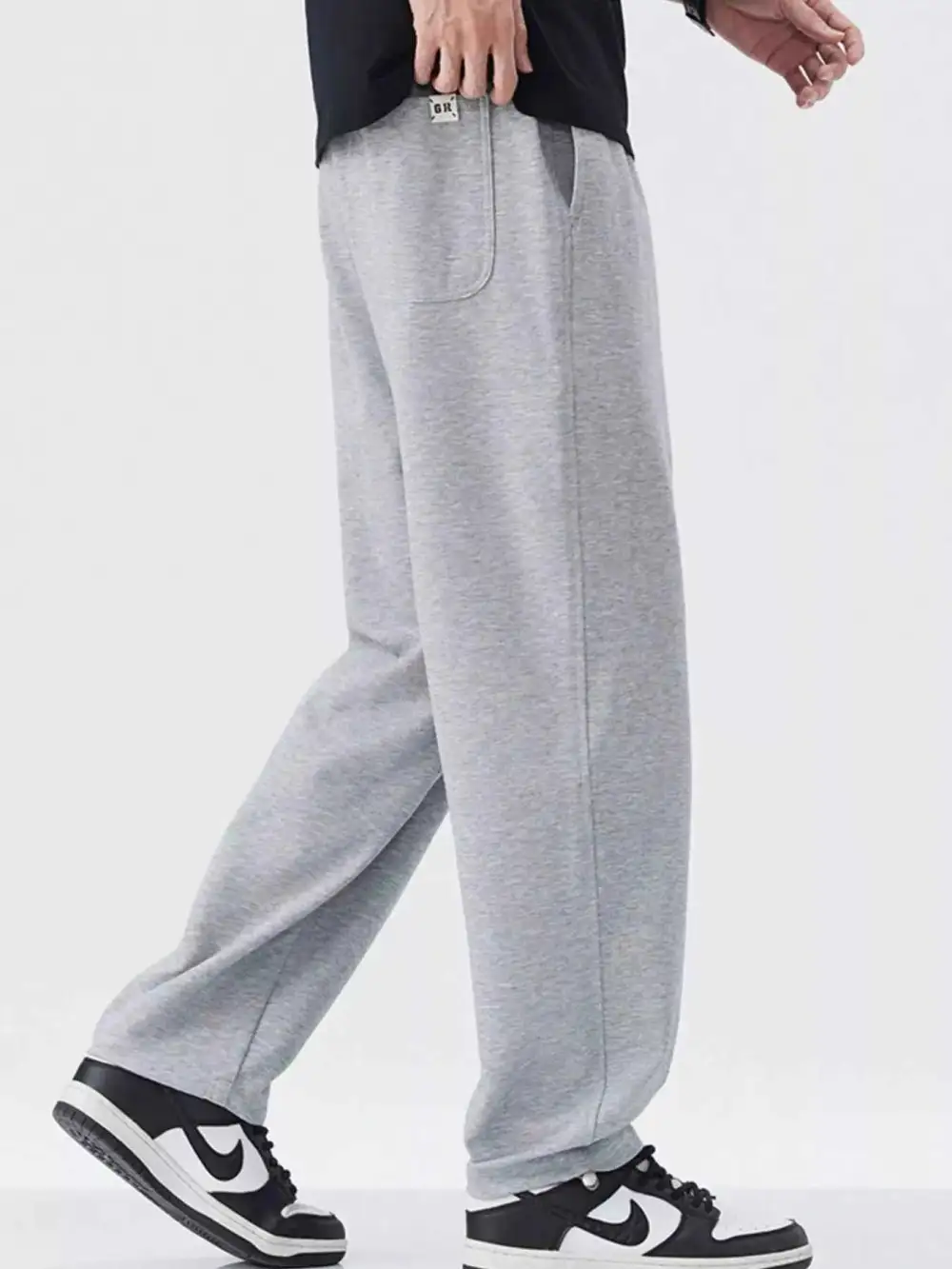 Drawstring Relaxed Fit Casual Pants