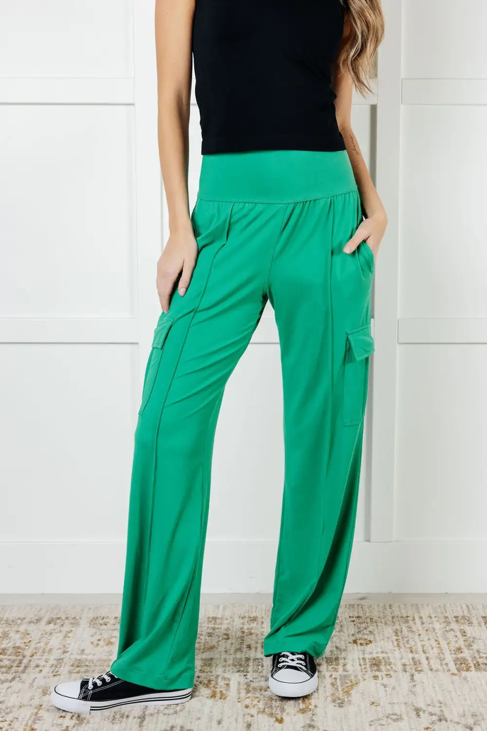 Cargo Pants In Emerald