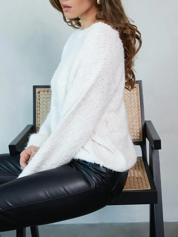 Plush Knit Sweater