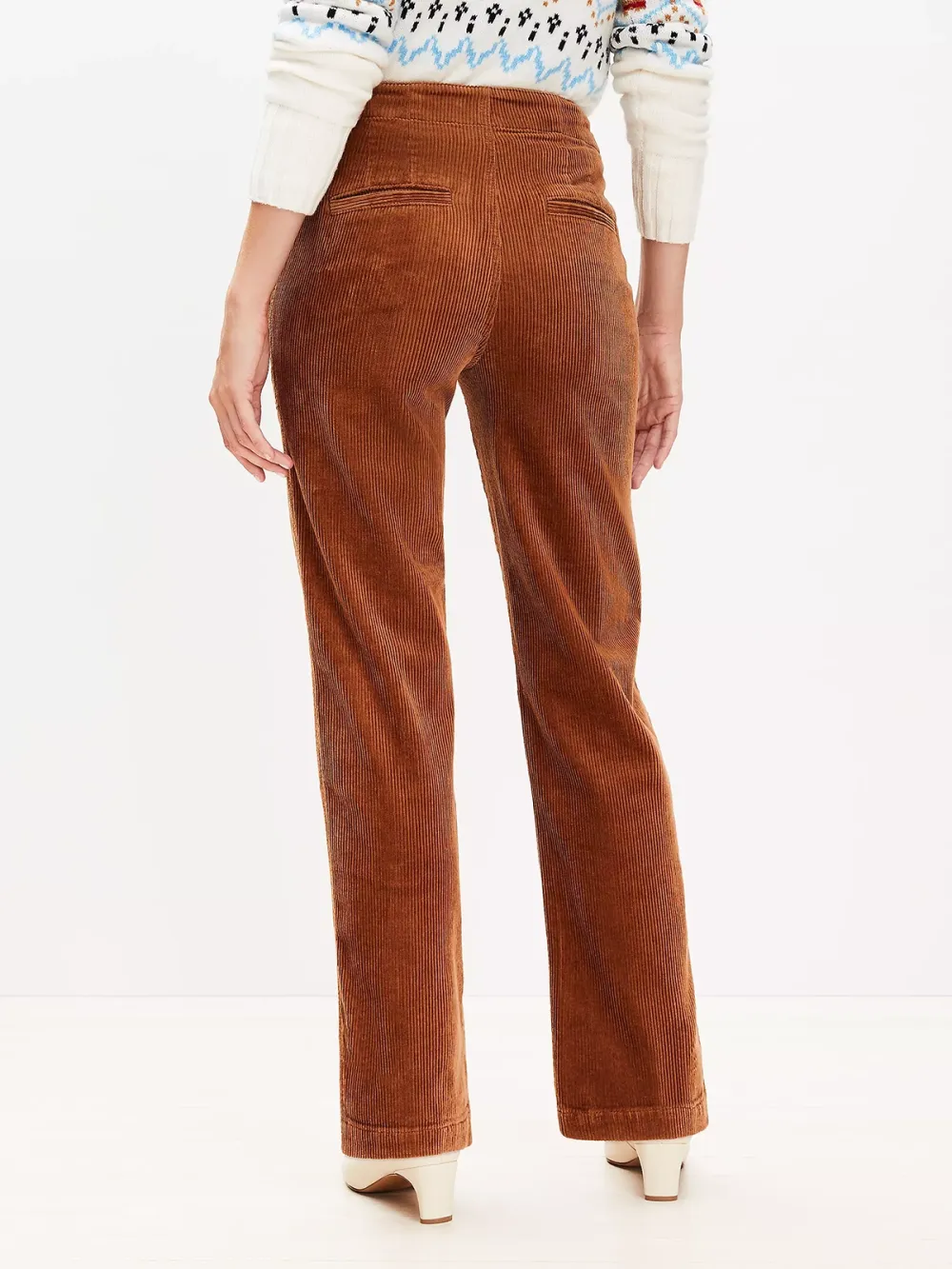 Utility Straight Pants In Corduroy