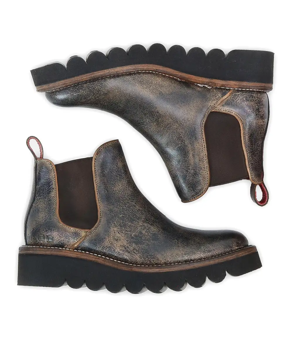 Women's Chelsea Slip-On Leather Refined Ankle Boots