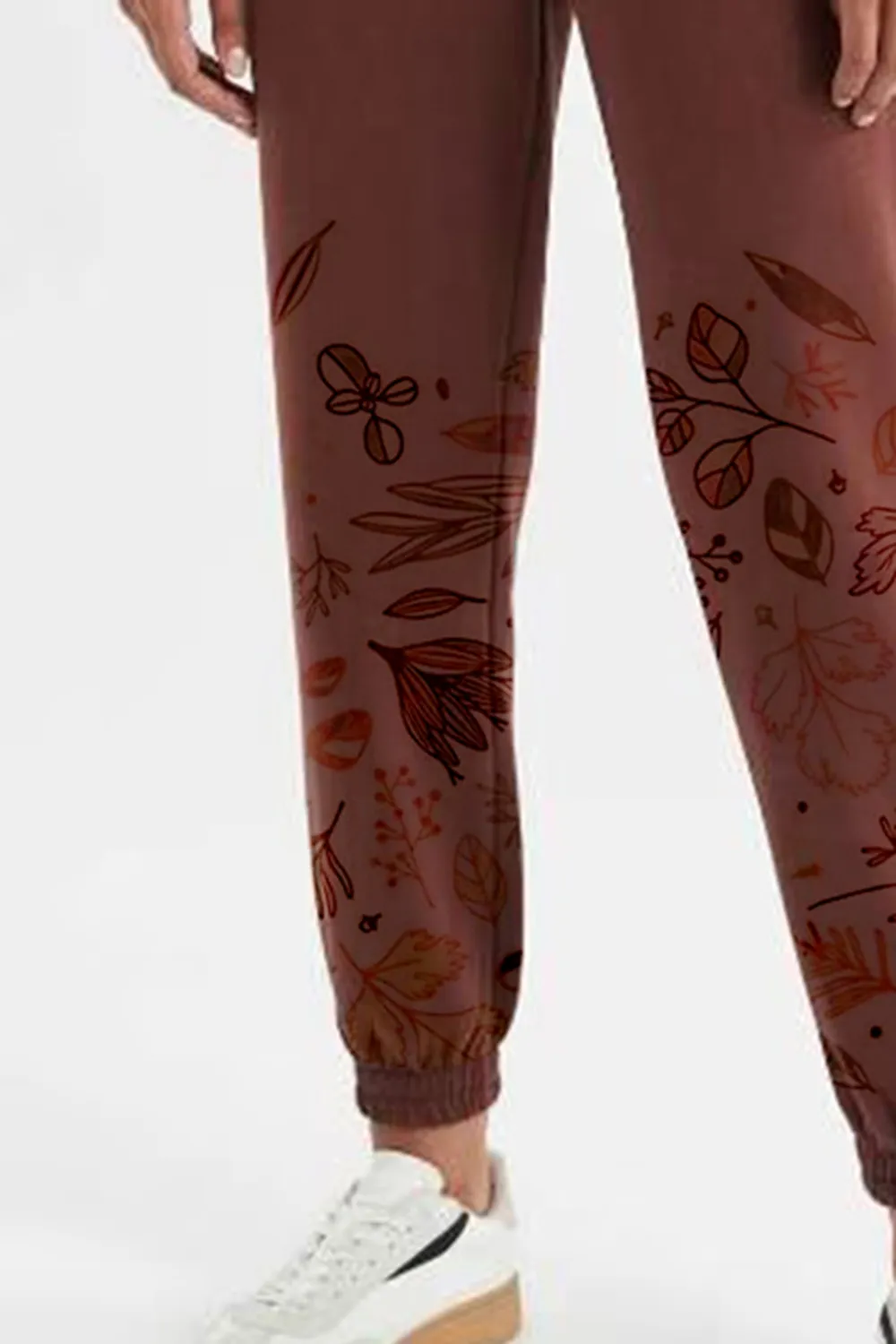 Jogger With Pockets Thick Sweatshirt Fabric Trousers