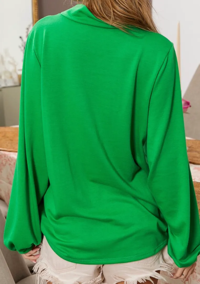Shamrock Cutout Tee