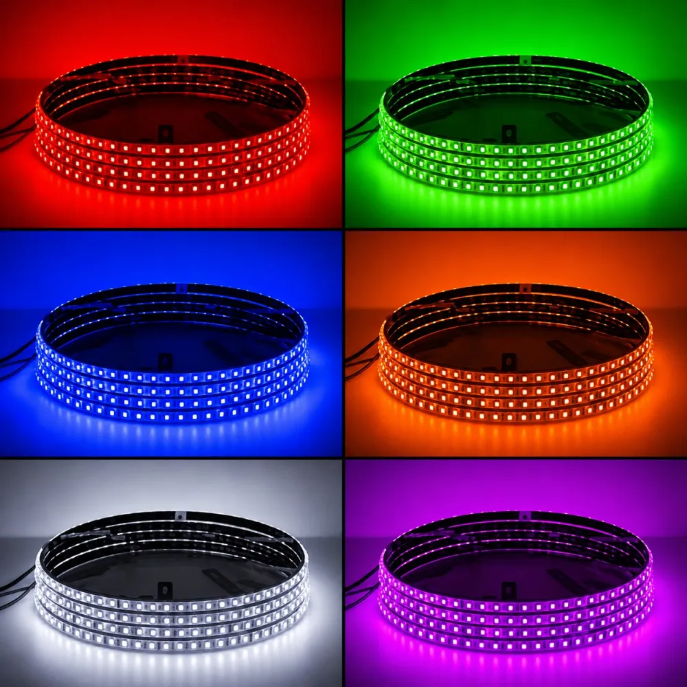 LED Wheel Light 4x Rings