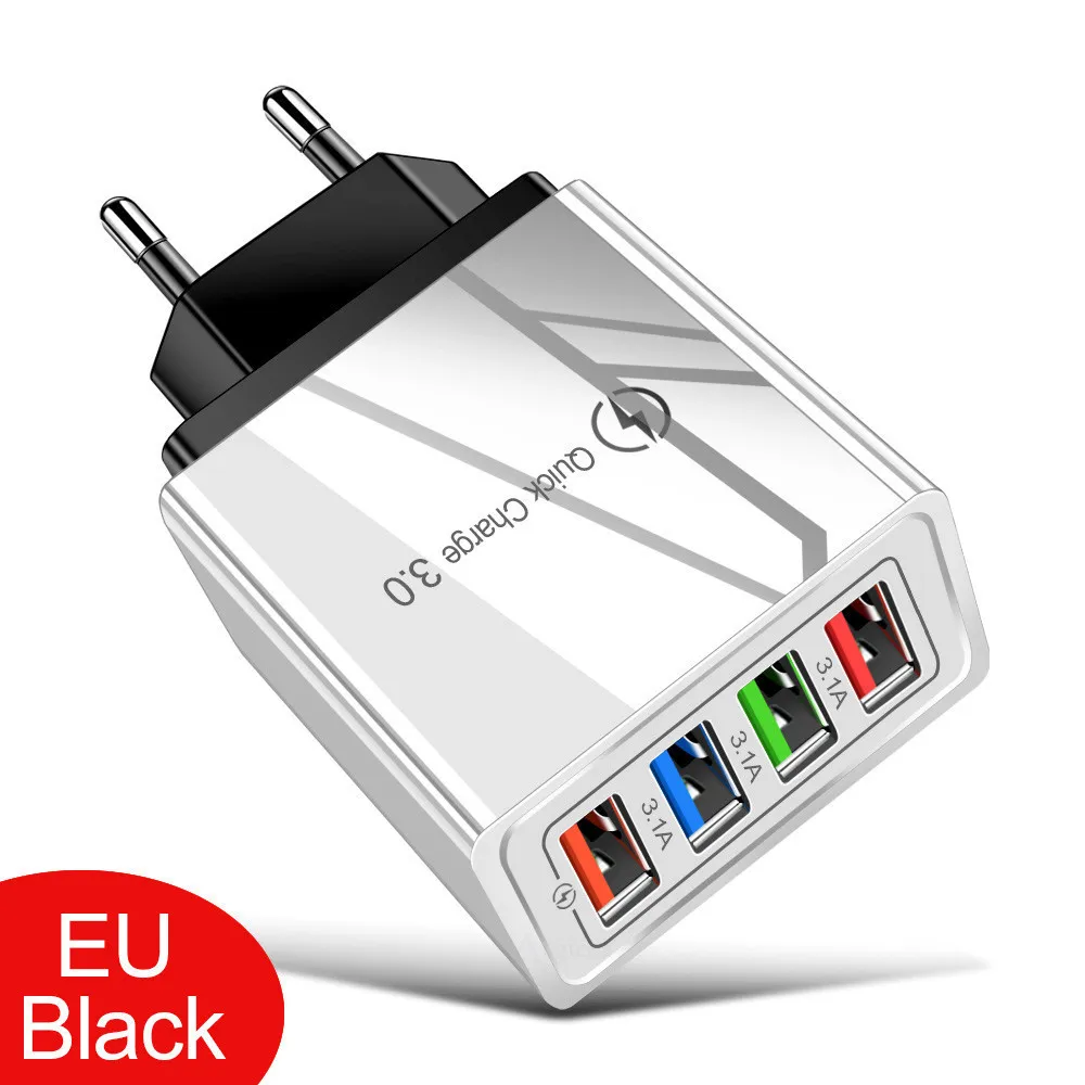 The Charger Big Tech Hates |   4-Port Quick Charge 3.0 + AI   Performance Boost