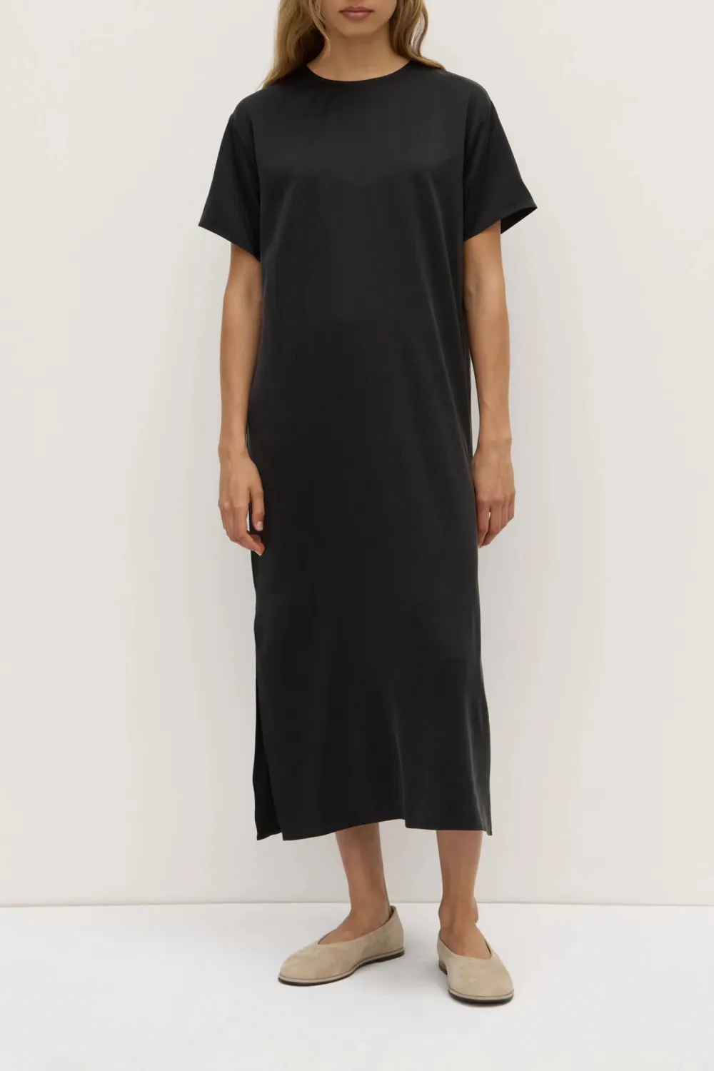 Silk T-Shirt Dress