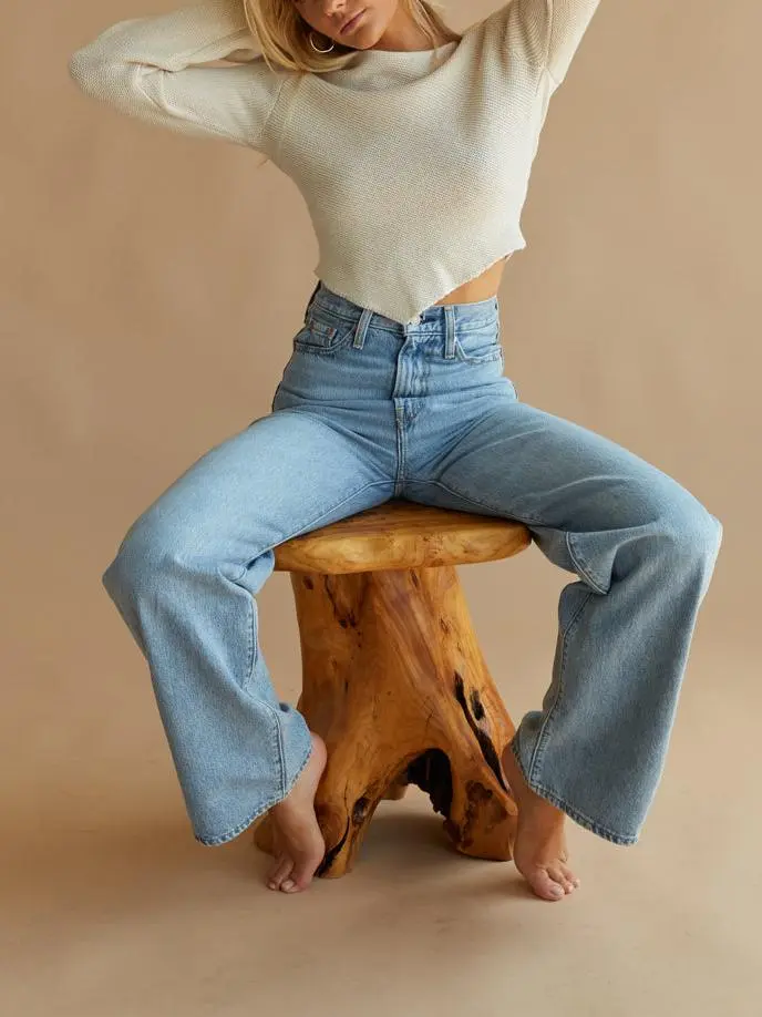 Open Back Sweater Top