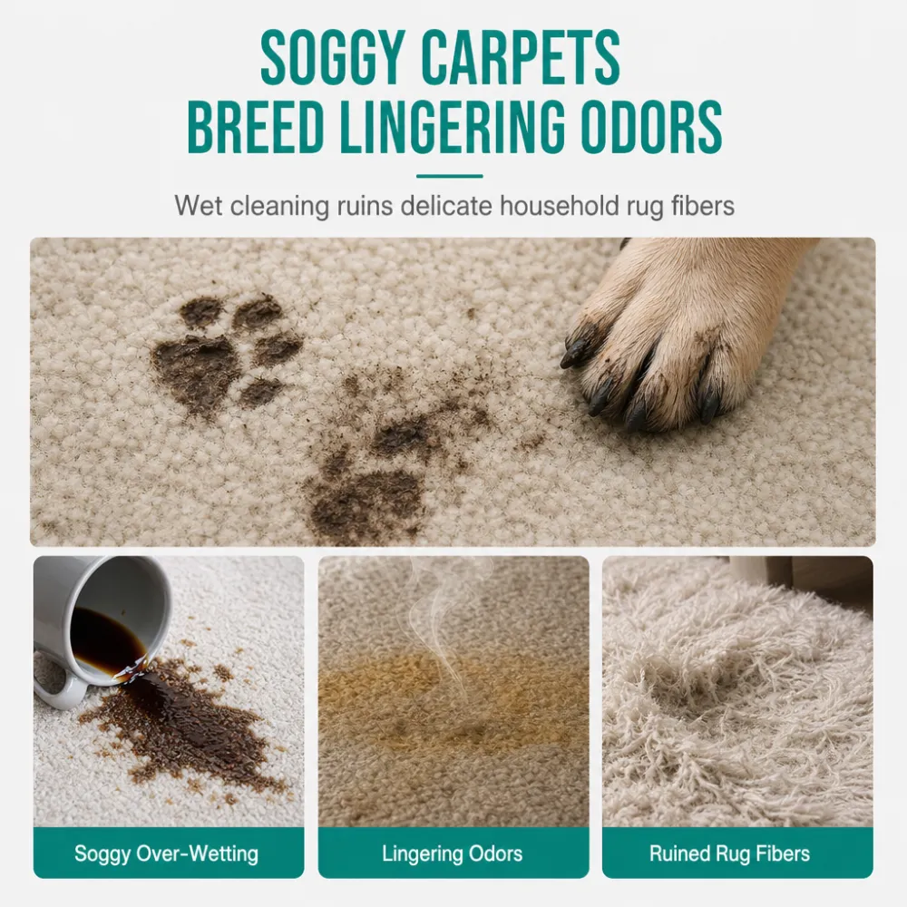 Waterless Fabric & Carpet Foam Cleaner