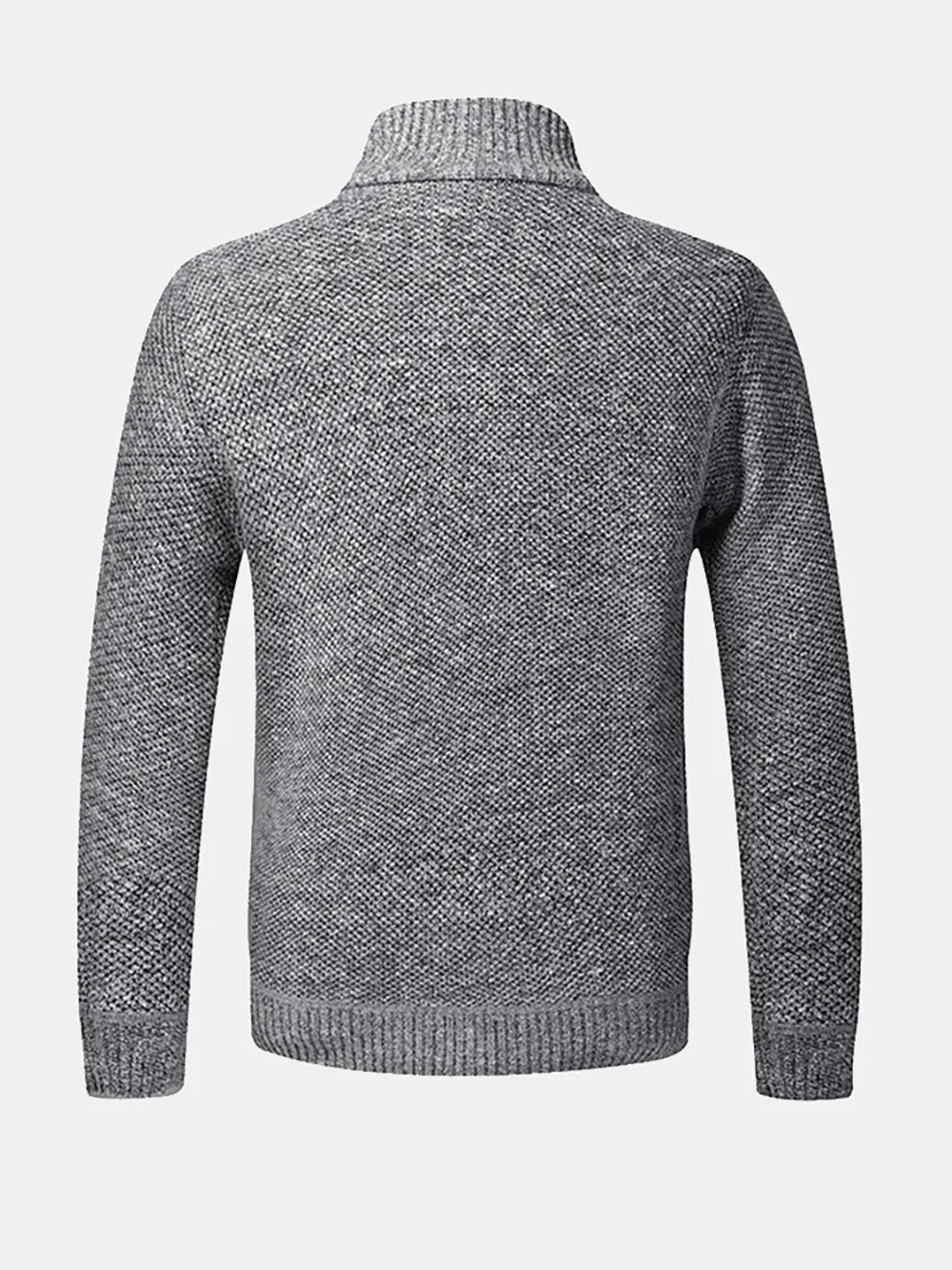 Man Zip Up Cardigan