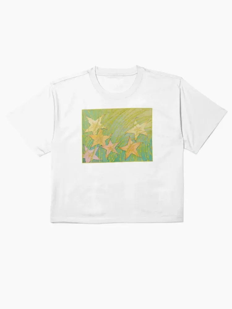 Starfish Printed Women's Short Sleeved T-Shirt