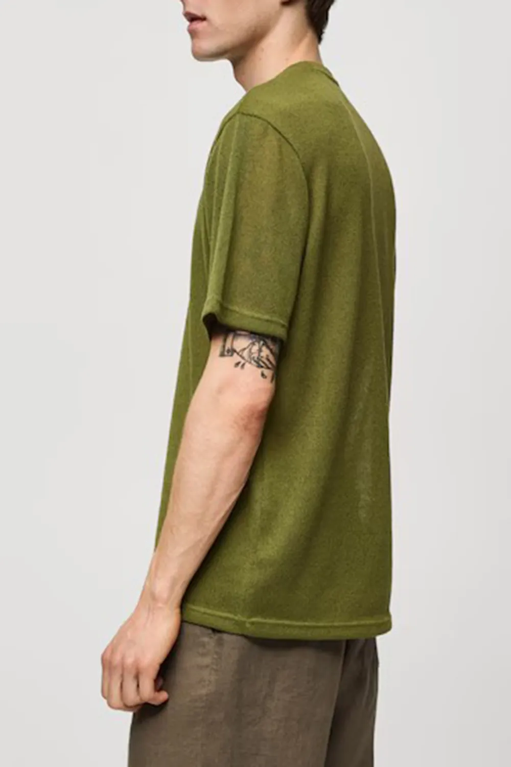 T-Shirt With Regular-Fit Structure