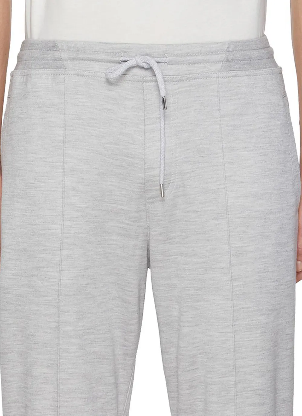 Soft Straight Comfortable Light Grey Pants