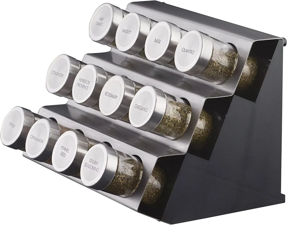 (Store Closing Sale) [🎁GIFT]Rotary 20-tank counter top rack tower organizer