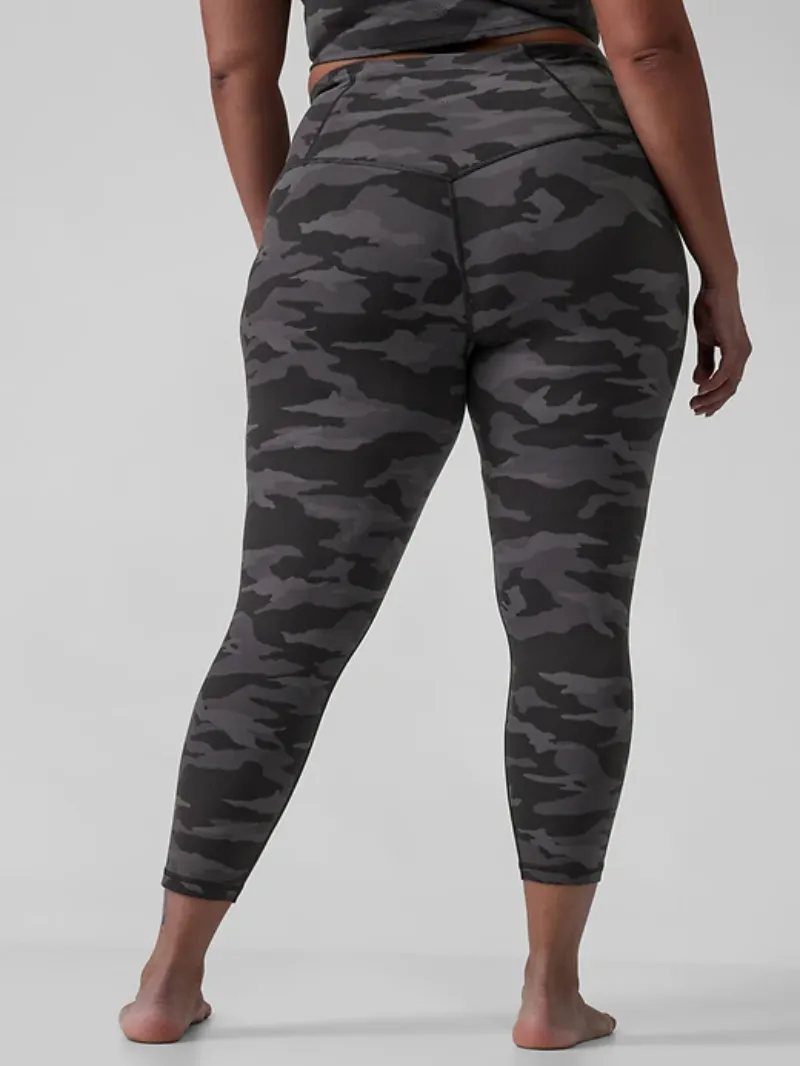 CAMOUFLAGE ULTRA HIGH RISE ELATION 7/8 TIGHT