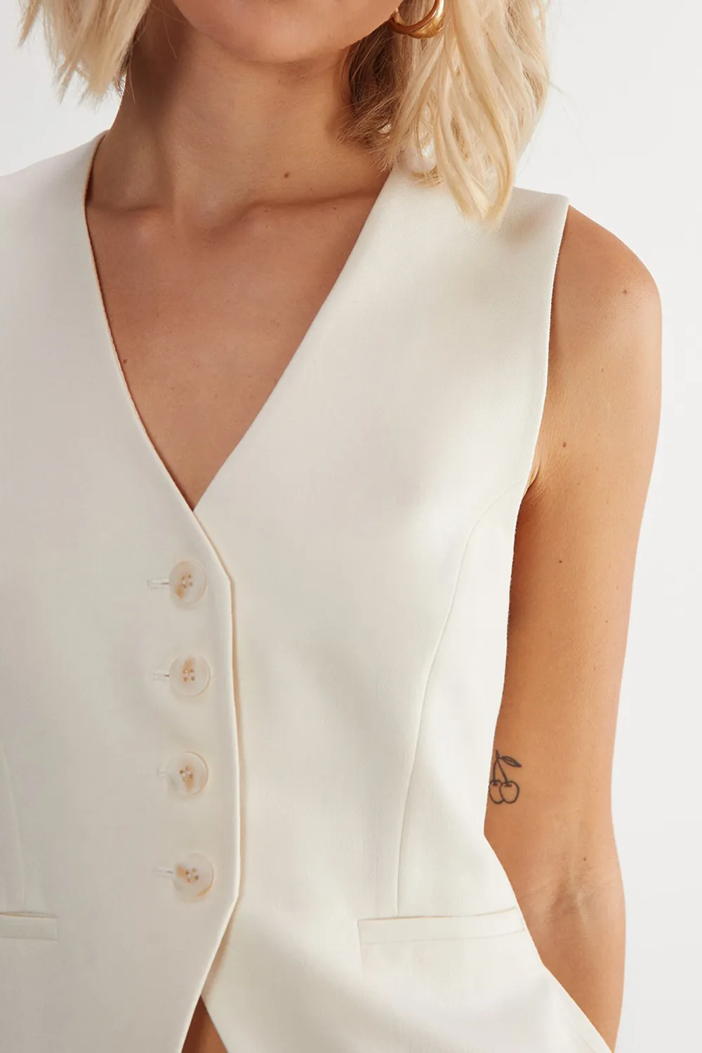 Fashionable Adjustable Ladies V-Neck Vest