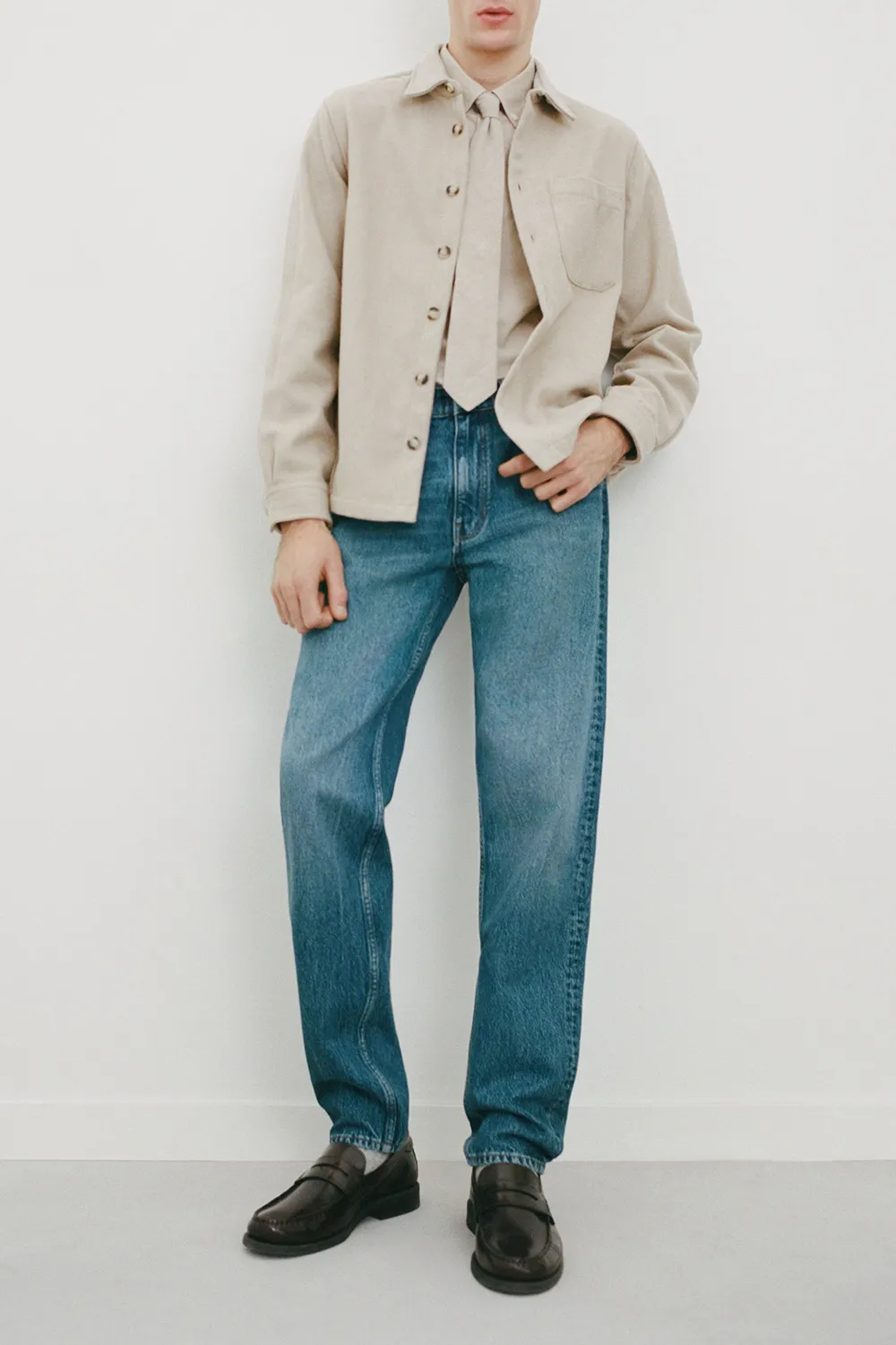 Regular-Fit Overshirt With Pocket