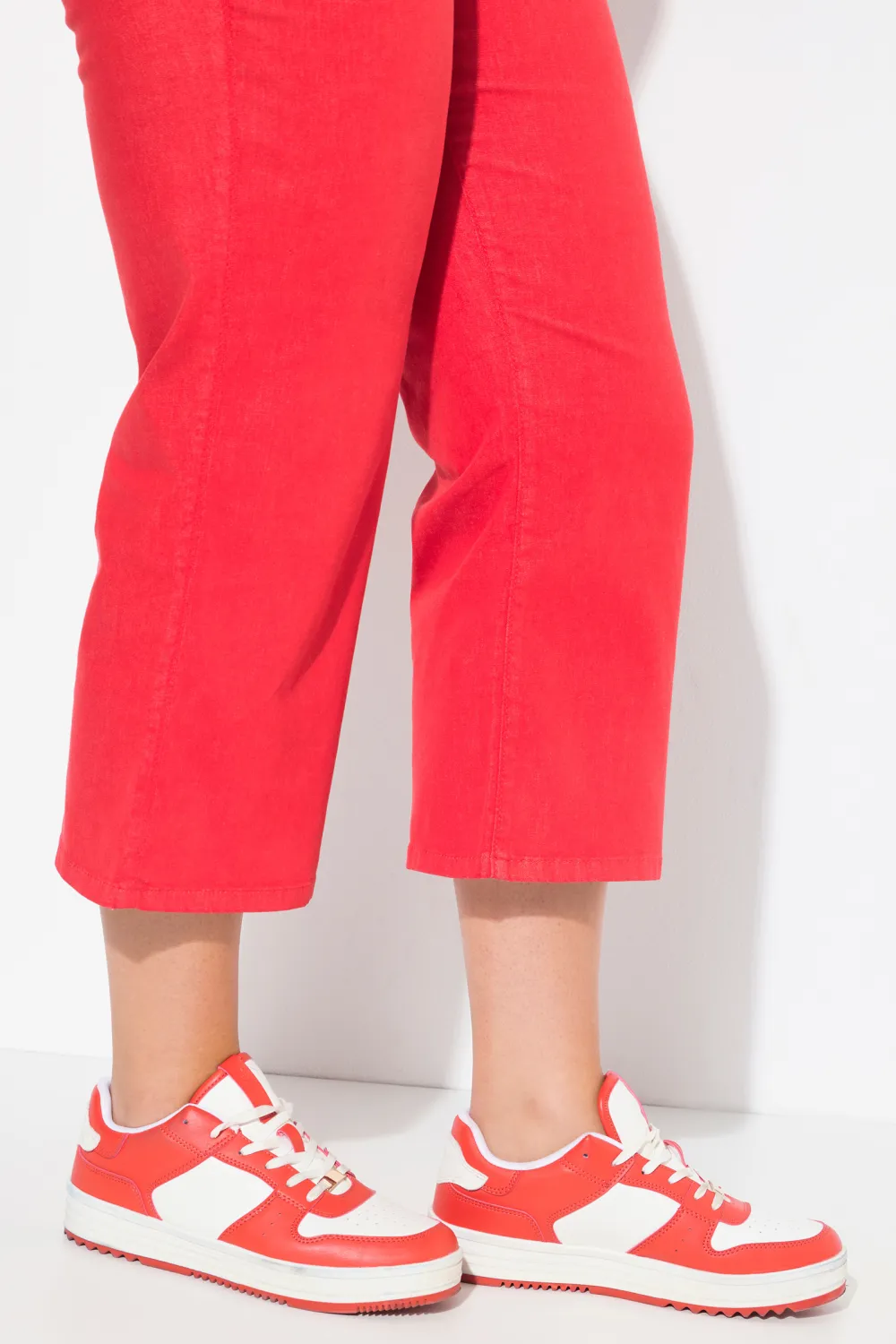 Solid Color Bell Bottom Jeans