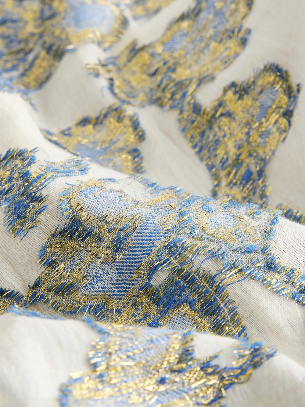 Ribbon-Cut Long Kimono Cardigan