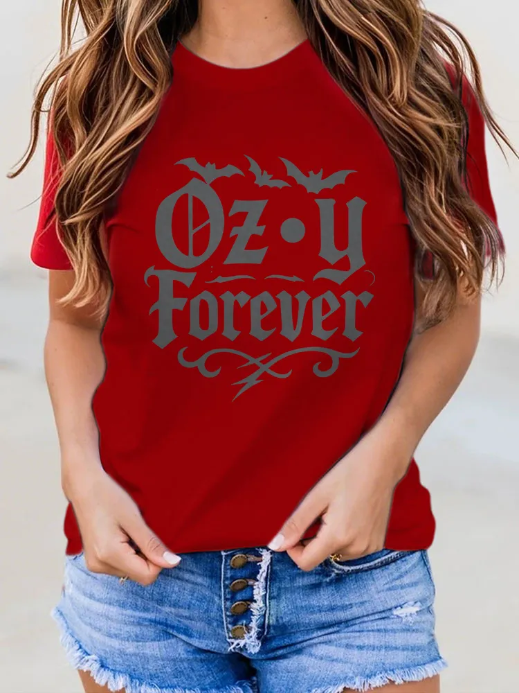 Women'S Forever Printed Casual T-Shirt