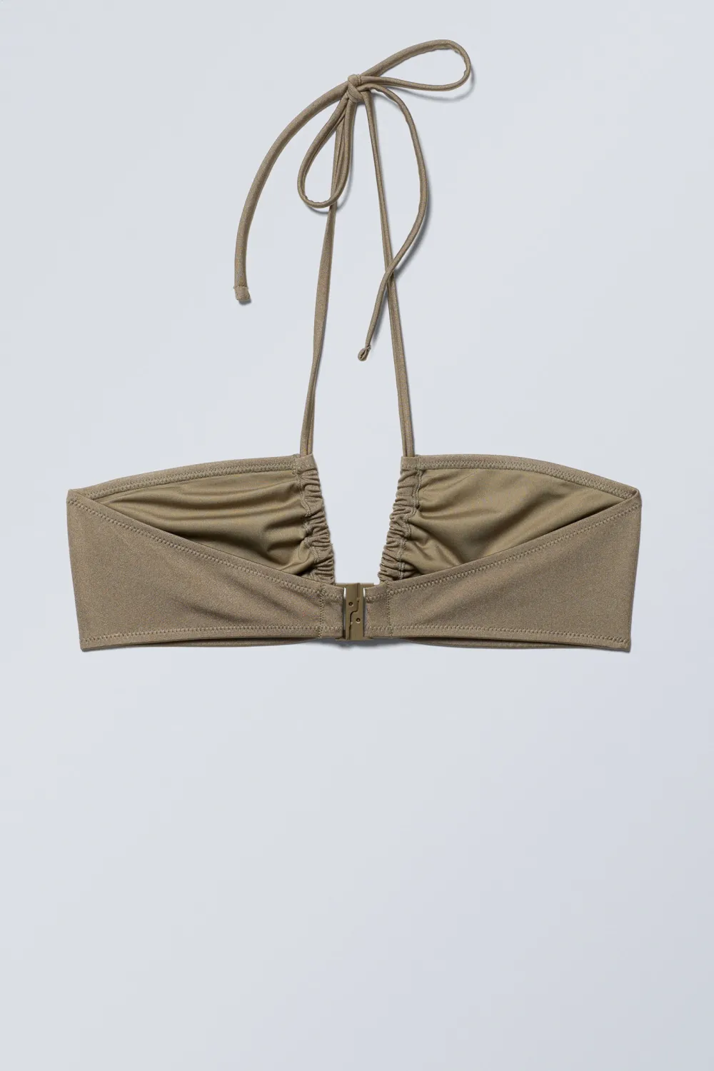 Tied Halter Neck Bikini Top