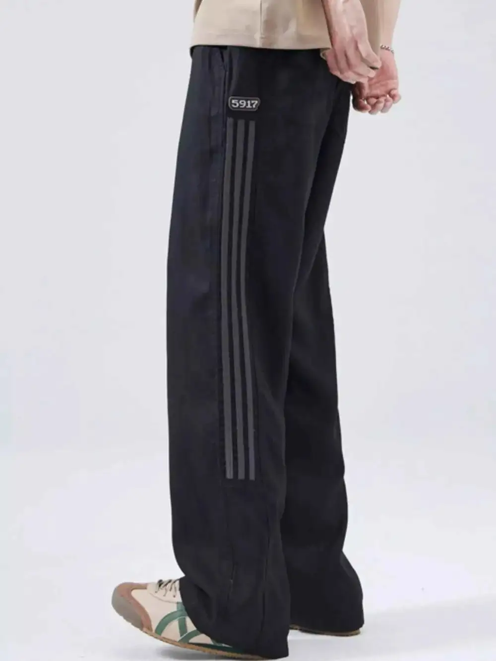 Clean Look Drawstring Wide Leg Pants