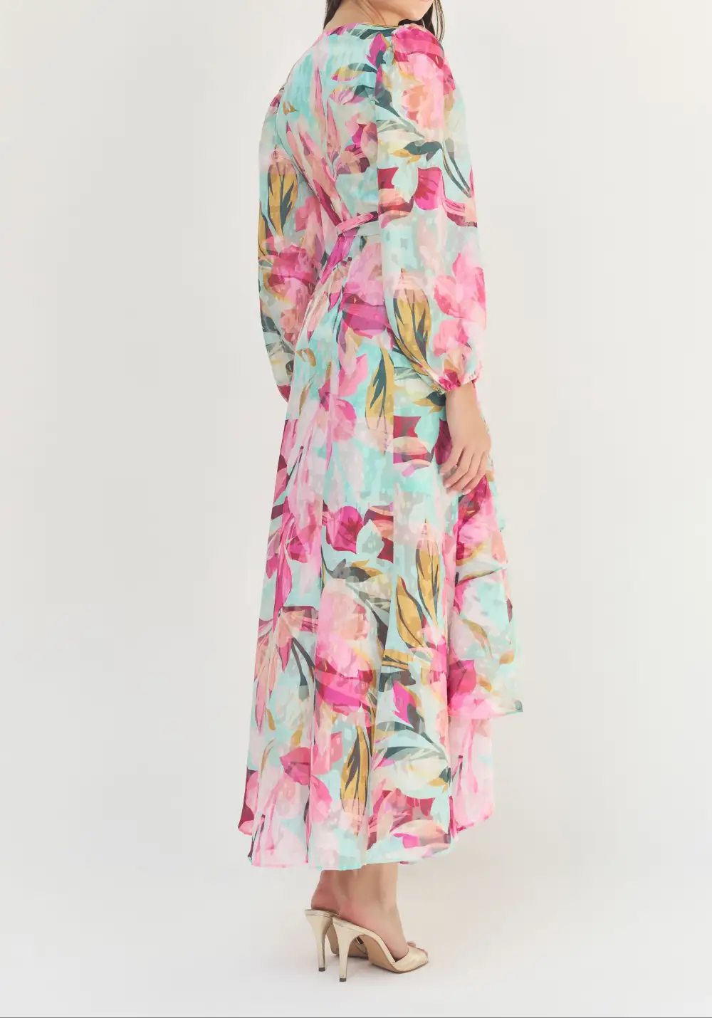 Sleeveless Ruched Dress