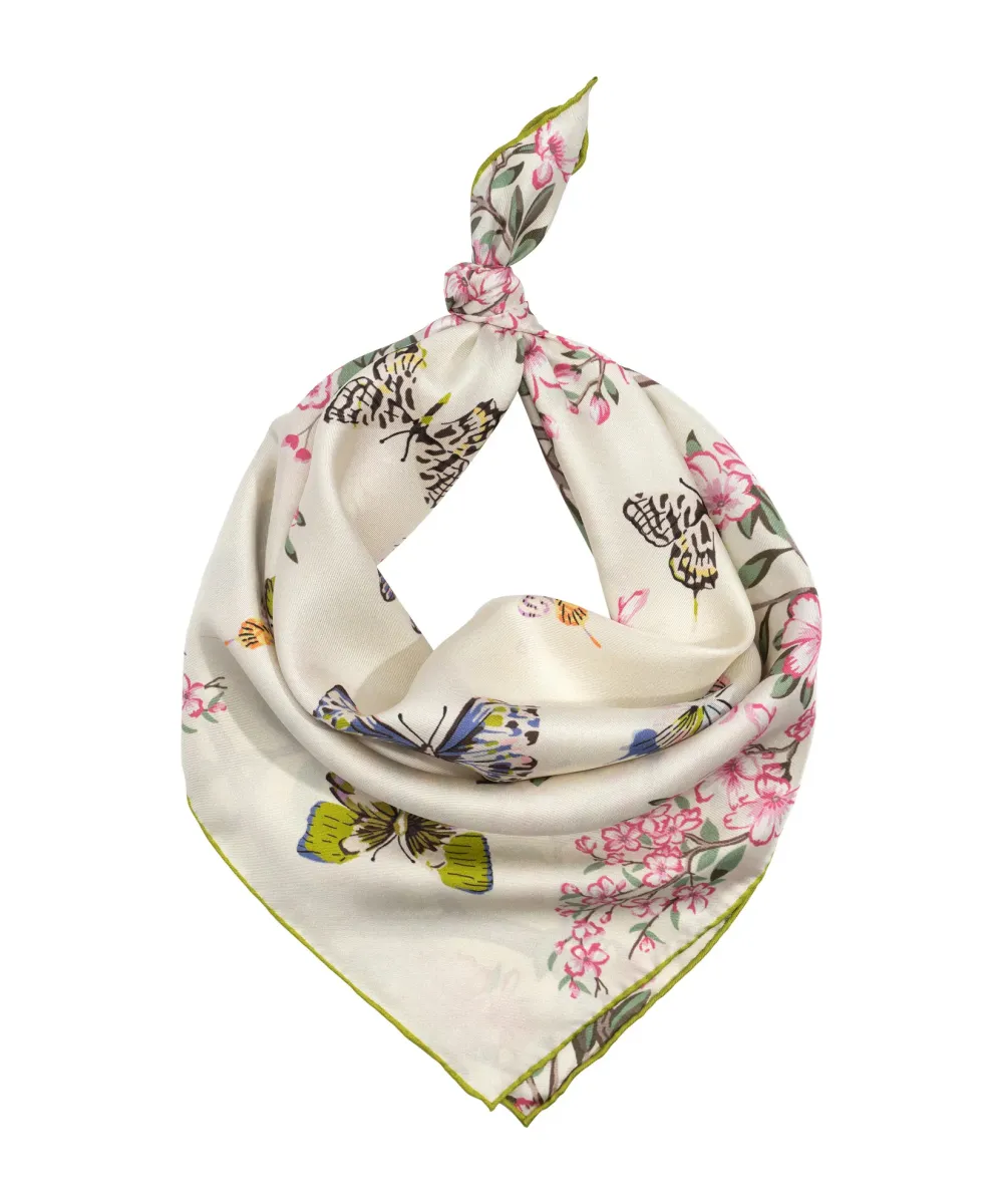 Spring Casual Style Silk Bandana