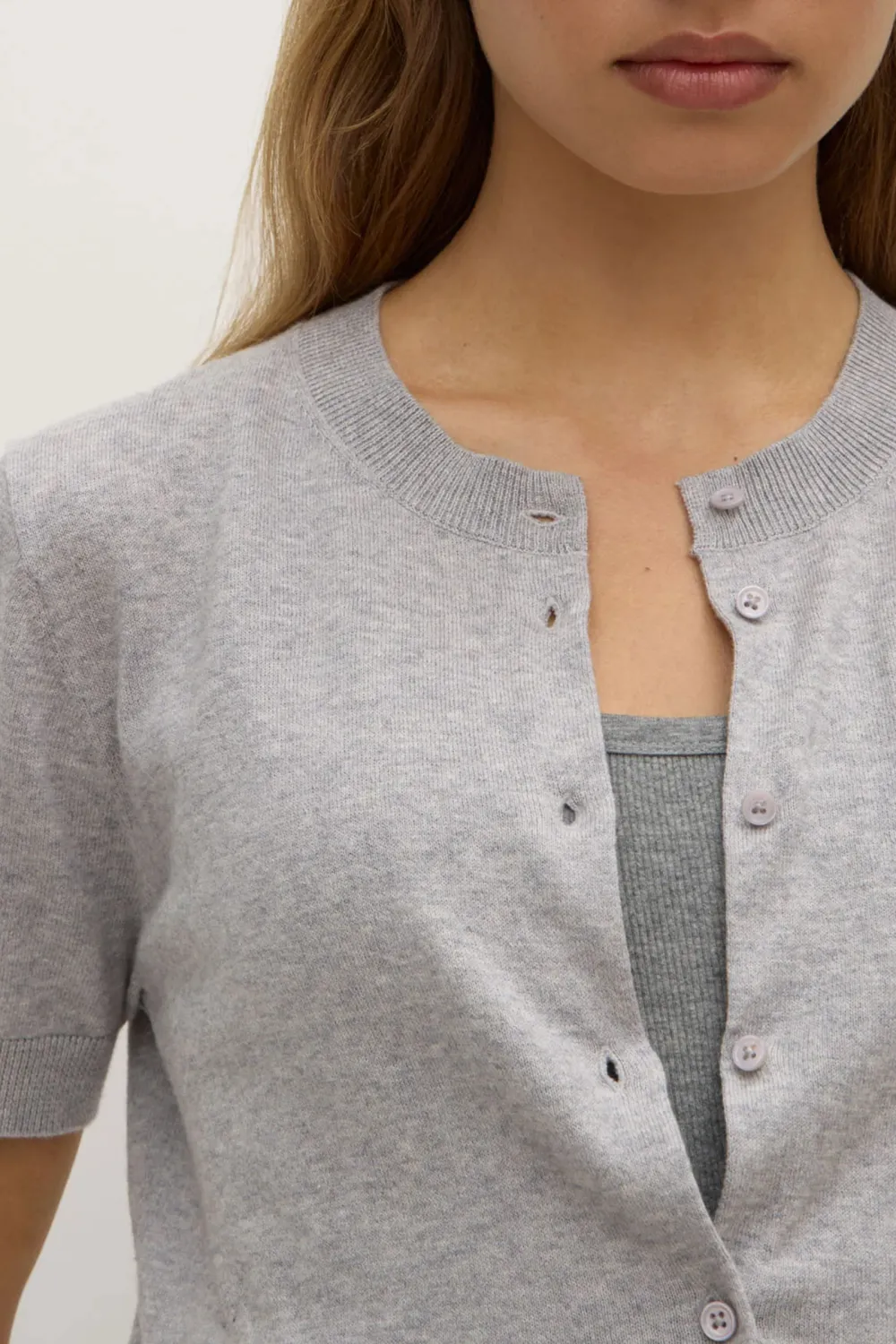 Ladies' Ribbed Cardigan