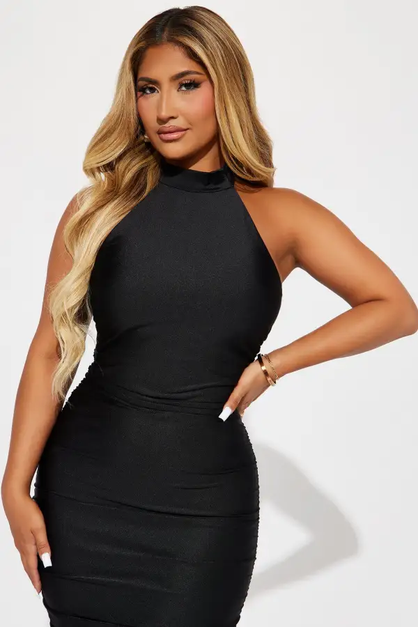 Azalea Maxi Dress - Black
