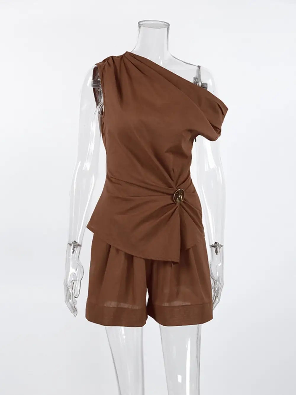 Shoulder Top Jumpsuit