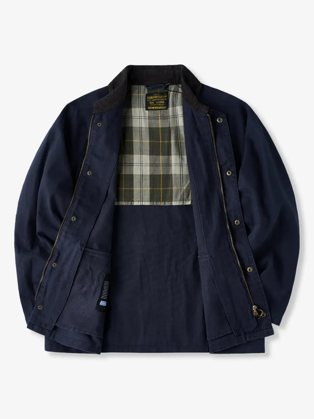 Men'S Corduroy Canvas Work Jacket