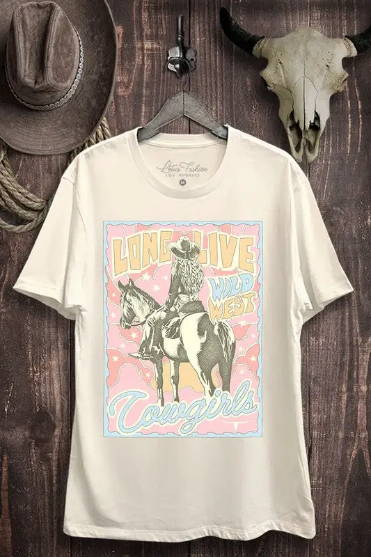 Long Live Cowgirls Graphic Top | URBAN ECHO SHOP