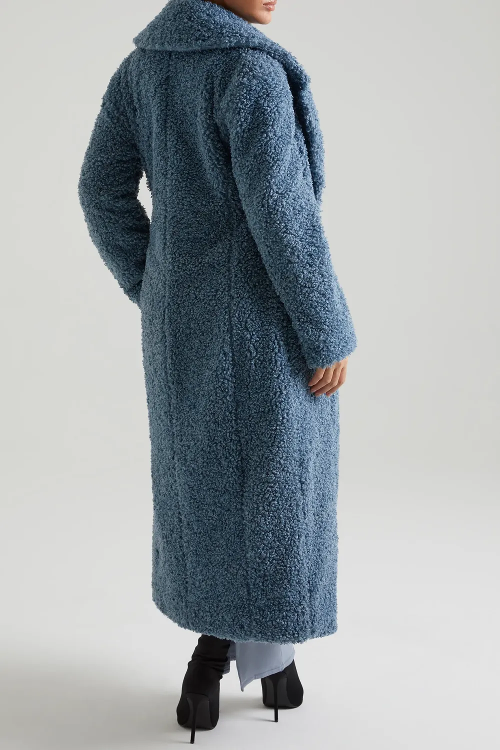 Constant Temperature Lambskin Long Warm Coat