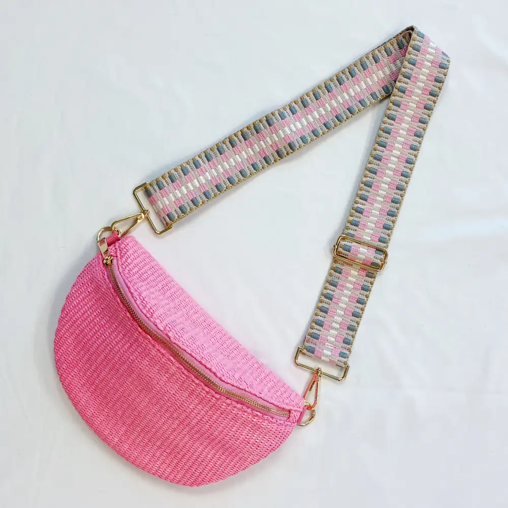 Woven Soft Crossbody Bag