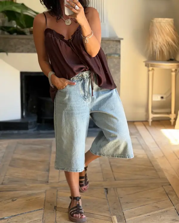 Modern Decorative Classic Everyday Tank Top