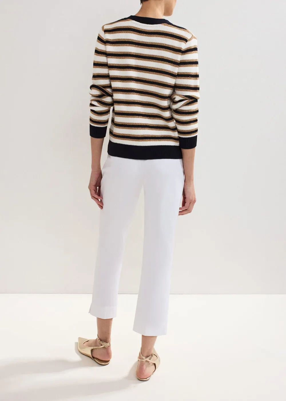 Black Casual Pleated Trousers