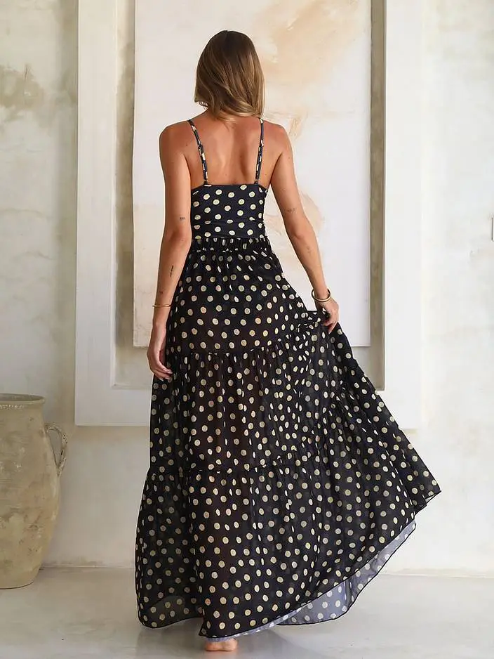 Women’s One-Piece Swimsuit And Overskirt Suit One-Piece