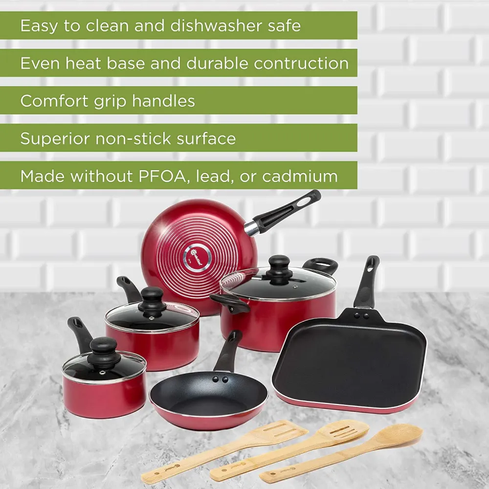 (Store Closing Sale) Nonstick Cookware Set  20-Piece