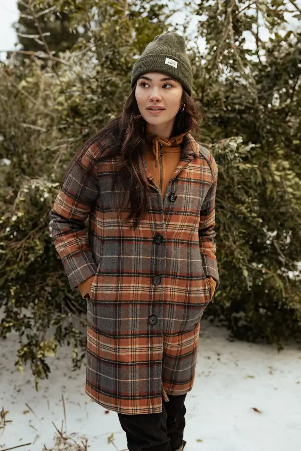 Alberta Coat / Dorset Brushed Plaid