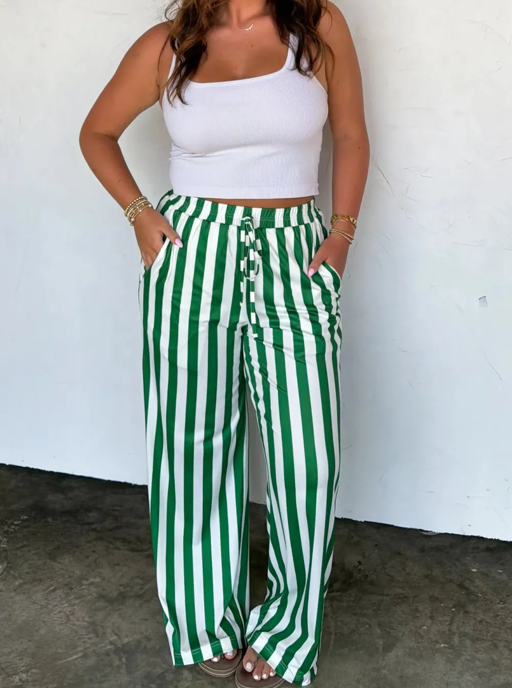 Easy Wide Leg Casual Pants