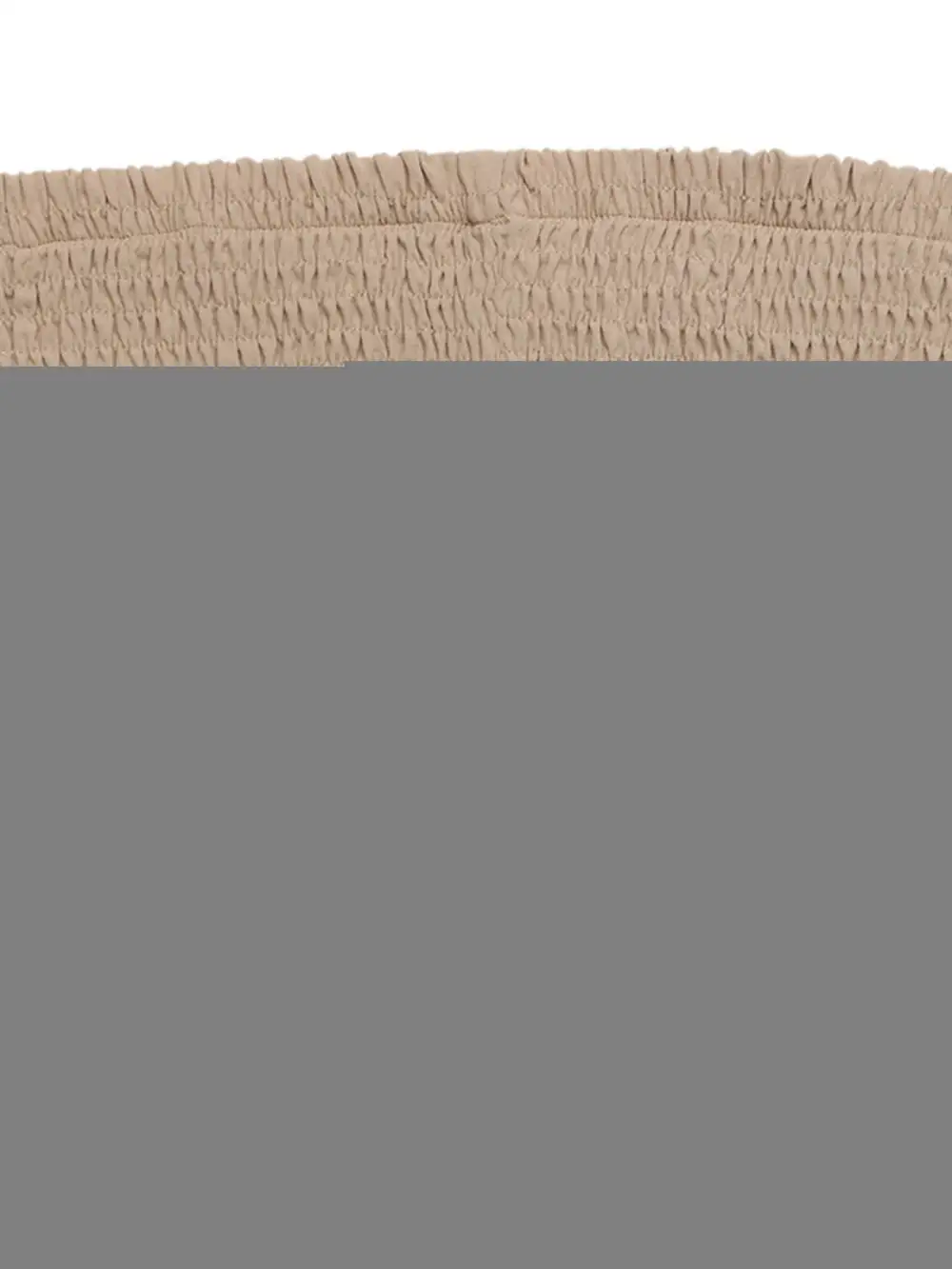 Smocked Waist Wide Leg Pants