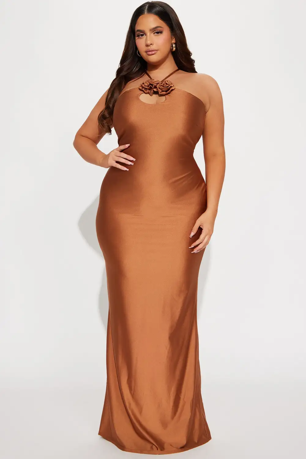 Stephanie Halter Maxi Dress - Mocha
