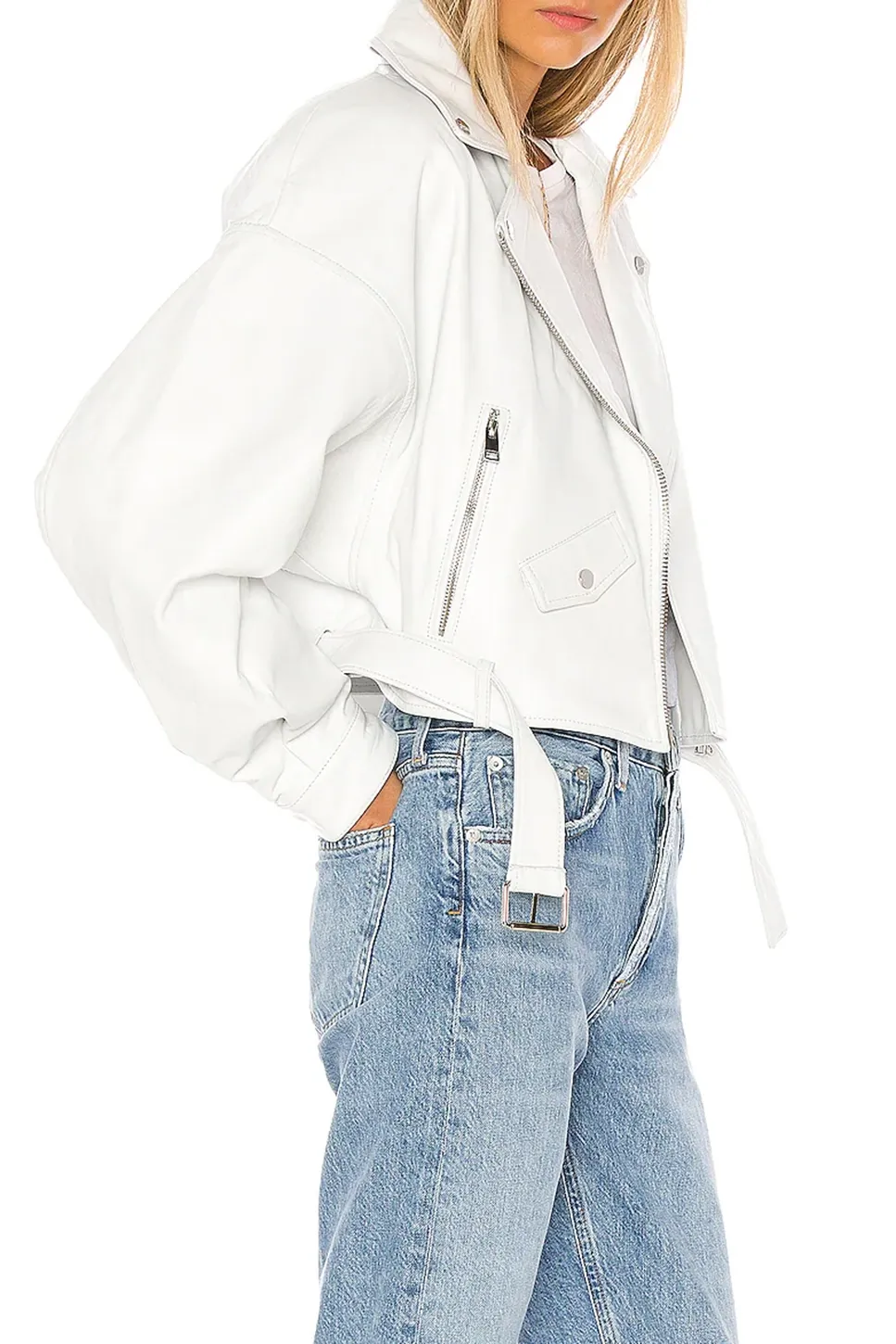 Faux Leather Biker Jacket